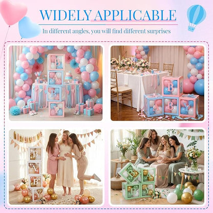 Seenelling 4 Pcs Balloon Boxes - Image 5