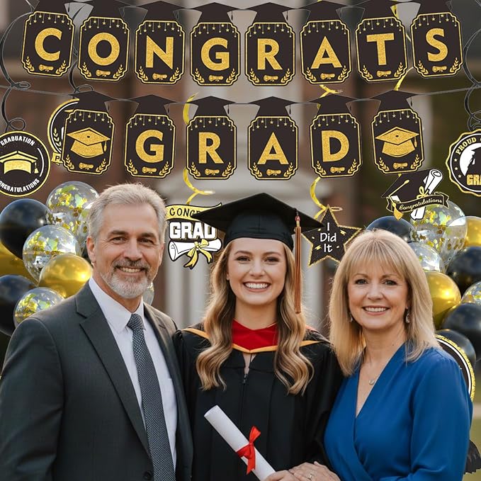 2026 Graduation Decorations Set, Class of 2026 Party Decor - Image 4