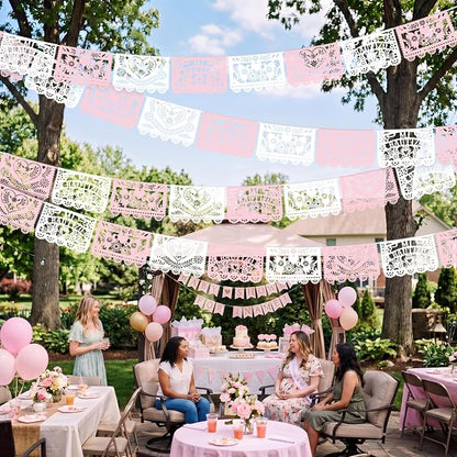 TaoBary 6 Pcs Papel Picado Mexican Wedding Cielito Lindo Party Decor 118 Feet - Image 4