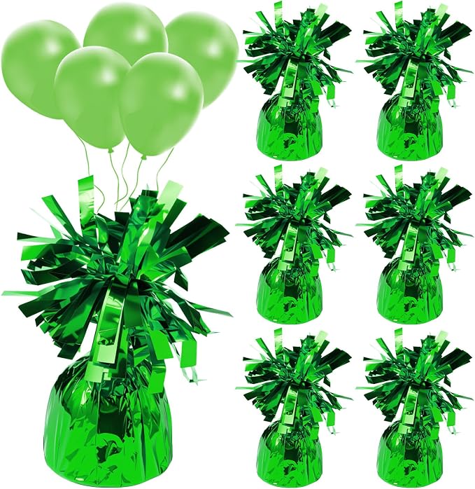 6 Pcs Balloon Weights Metallic Anchor Balloon Holder by Unknown
