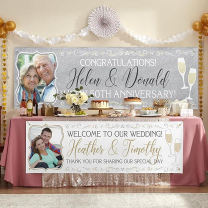 Let's Make Memories Personalized Photo Banner - Image 2
