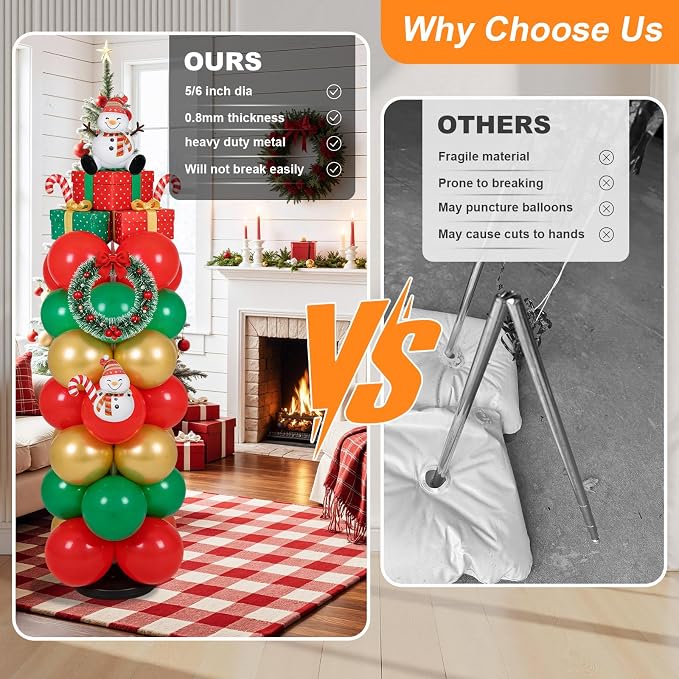 Balloon Stand 15-56 Inch Height Adjustable Balloon Stands - Image 6