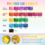 Punky Bright Yellow Semi Permanent Hair Color - Vegan & Cruelty-Free Conditioning Hair Dye, Lasts Up to 35 Washes, 3.5 fl oz