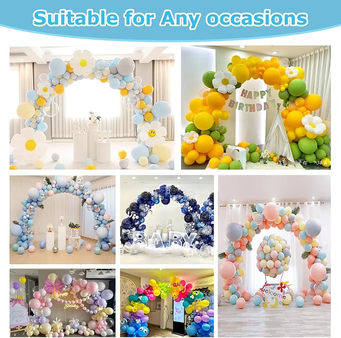 Balloon Arch Kit with Balloon Pump Electric | Improved Balloon Arch Stand with - Image 7