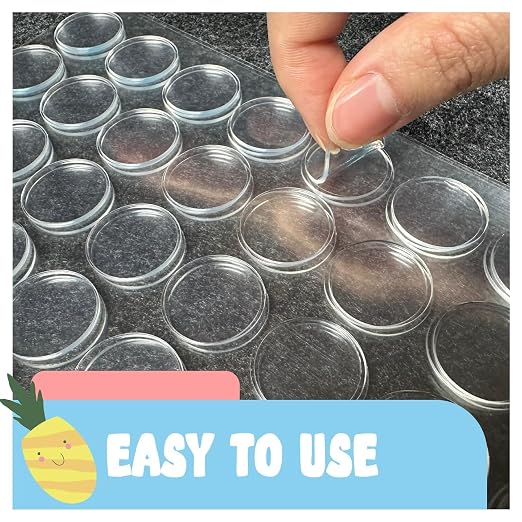 D-NYX Double Sided Tape Sticky Dot Removable Putty No Trace Clear Sticky Tack - Image 3