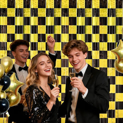 Black and Gold Balloon Arch Garland Kit Birthday Party Decorations | Black Gold - Image 6