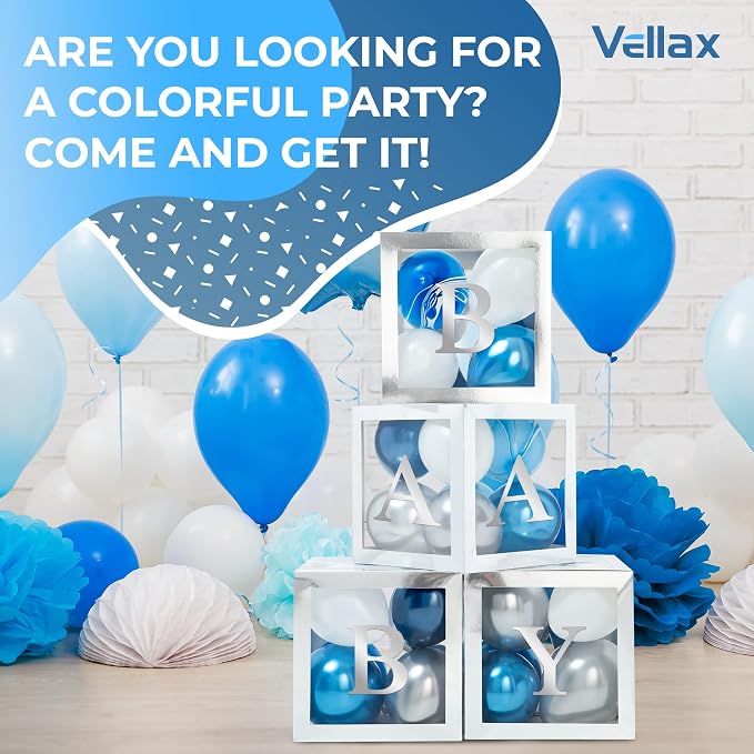 44-Piece Baby Shower Decorations - Image 9
