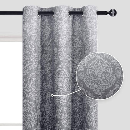DWCN Ombre Blackout Curtains for Bedroom - Image 2
