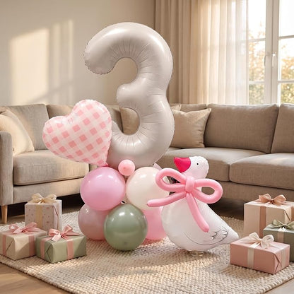 Three Silly Geese 3rd Birthday Decorations - Image 4