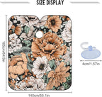 ALAZA Vintage Modern Floral Flower Barber Cape for Men Women, Waterproof Haircut Apron Beard Shaving Bib Hair Cutting Cloth 55 x 65 Inch