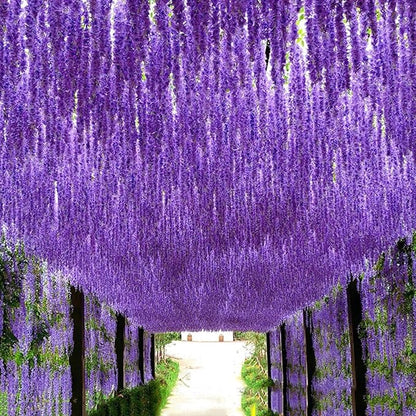 Artificial Flowers Hanging Flowers, Fake Garland Silk Vines Rattan String Decor - Image 8