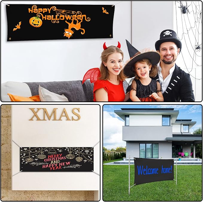 Zonon Large Blank Banners And Signs Polyester Oxford Cloth Sublimation Banner - Image 6