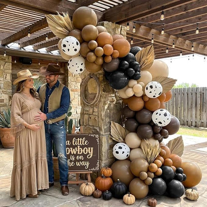 Double Stuffed Western First Rodeo Cowboy Balloon Arch Garland Kit | 105Pcs - Image 7
