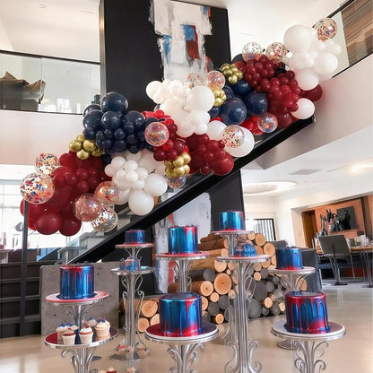 Red White Blue Balloon Arch Kit - Image 8