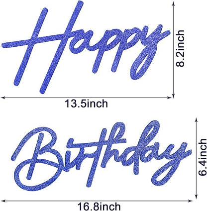 Happy Birthday Sign for Backdrop - Image 2