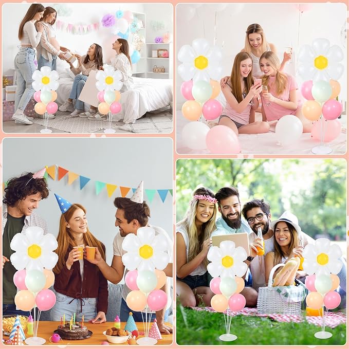 Daisy Party Balloons Stand Kit 2 Sets - Image 7