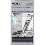 L'Oreal Paris Feria Multi-Faceted Shimmering Permanent Hair Color, 20 Black Leather (Natural Black), Pack of 1 Hair Dye Kit
