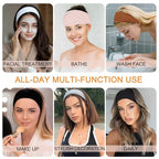 Wide Hairbands for Women Non Slip Workout Yoga Head Bands for Yoga Soft Sweat Headbands for Women's Hair Womens Solid Head Bands Hair Accessories