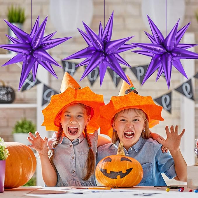 Purple Star Balloons - Image 4