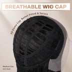 BLL Synthetic Lace Front Wig,13x4 Lace Wig Pre-Plucked Long Straight Glueless 1B Black Wigs For Black Women 26inch Ready to Wear Wigs Beginner Friendly