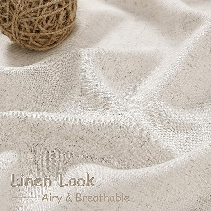 Pearl White Curtains 90 Inches Long - Image 4