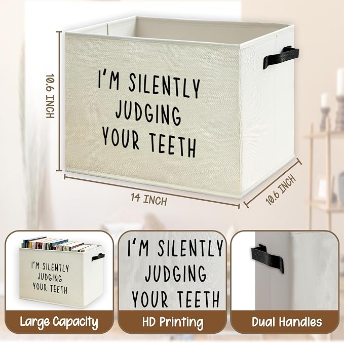 Dental Hygienist Assistant Gifts Storage Basket - Image 5