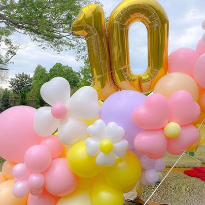 Gold 15 Number Balloons, 40 Inch Giant Number 15 Balloons Foil Mylar Helium - Image 5