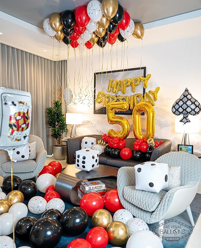 Gold 100 Balloon - Image 4