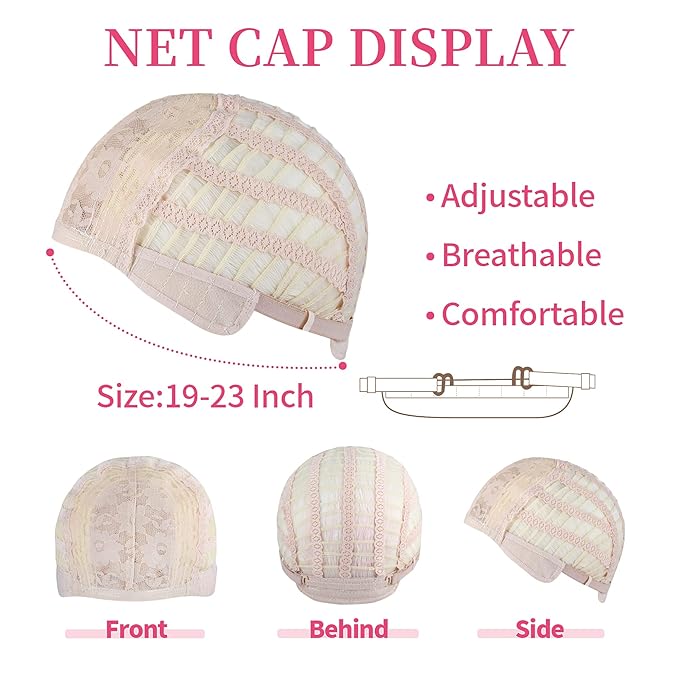 FAELBATY Short Pink Ombre Wig With Bangs - Bob Synthetic Wig for Women, Cosplay & Halloween - 12" (613/Pink)