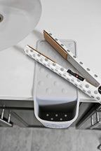 Hot Iron Holster | Adhesive-Free Silicone Storage Pocket for Organization and Travel | Heat Resistant to 500°F | Ideal for Curling Irons, Hair Straighteners, and other Hot Tools