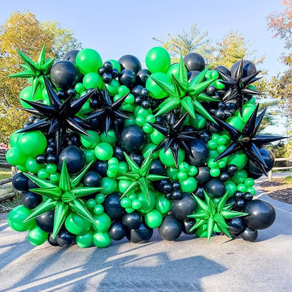 Voircoloria 130pcs Green Balloons Garland Arch Kit, 18 12 10 5 Inch | - Image 4