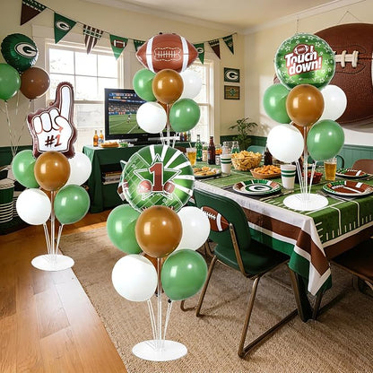 4 Sets Football Party Balloons Stand Kit - Image 6