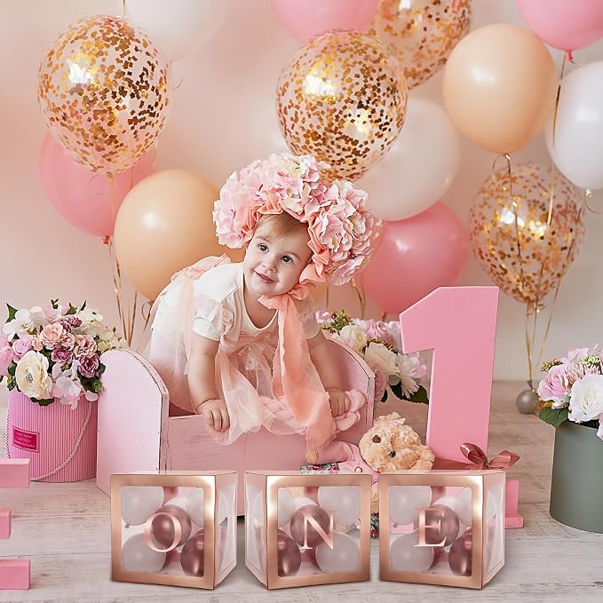 Thyle 12 Pcs Transparent Balloon Boxes Clear Balloon Boxes - Image 6