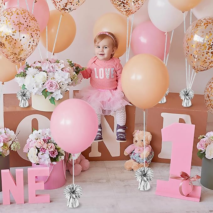 24 PCS Balloon Weights Metallic Anchor, Balloon Holder Heavy Weights | - Image 5