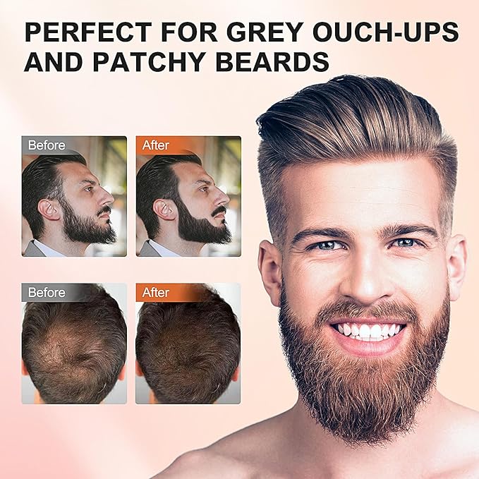 Instantly Cover Gray Hair, Thinning Hairline, Bald Spots, and Beard Lines - Root Touch Up Powder for Women and Men (Dark Blonde)