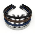 Women's Fashion Headbands teeth comb hair bands Comfy hair accessories Non-slip hair hoop(4 Colors)