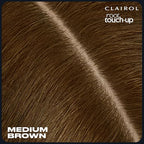 Clairol Root Touch-Up Semi-Permanent Hair Color Blending Gel, 5 Medium Brown, Pack of 2