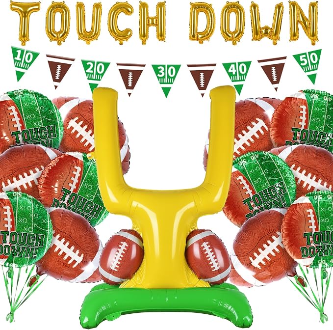 Football Party Supplies Kit by Gatherfun