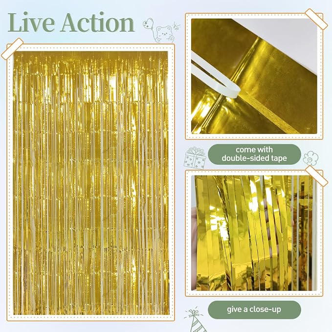 Sage Green Gold White Balloons Arch Kit - Image 3