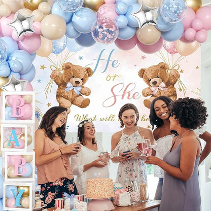 Bear Gender Reveal Decorations - Image 4