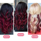 GOO GOO Tape in Hair Extensions Human Hair, Burgundy Red, 14inch 25g 10pcs, Colored Tape ins Human Hair Extensions, Silky&Soft Invisible Tape Ins, Hair Highlighted for Party