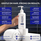Routine Wellness Anti-Thinning Shampoo for Thinning Hair - Biotin DHT Blocker Women & Men - Color Safe Shampoo for Hair Loss & Healthy Hair - Coconut & Vanilla - 14oz