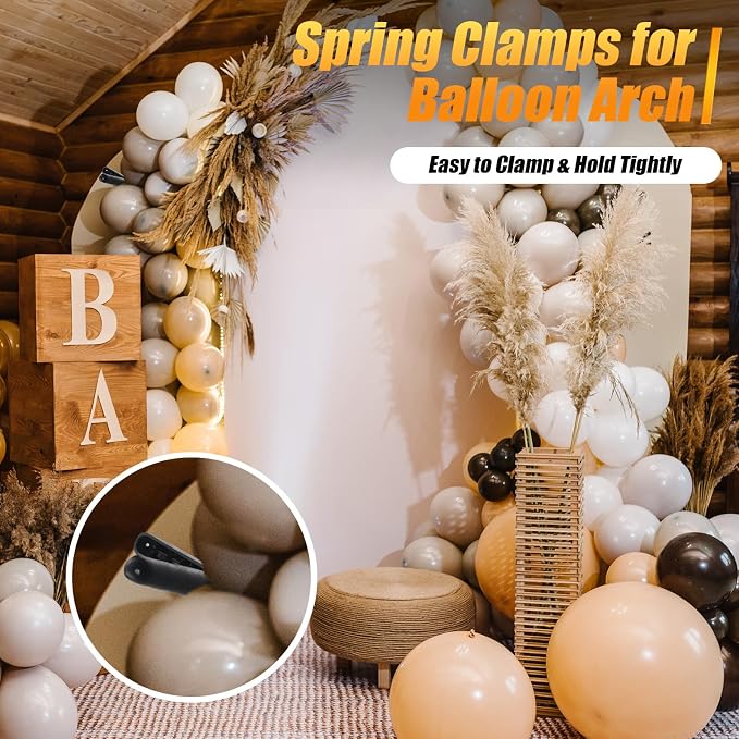 RELBRO Spring Clamps, 4.5 Inch Plastic Clips, Heavy Duty, Strong Grip, Daily - Image 3