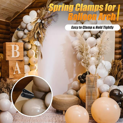 RELBRO Spring Clamps, 4.5 Inch Plastic Clips, Heavy Duty, Strong Grip, Daily - Image 3