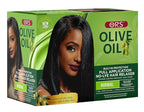 ORS Olive Oil Built-In Protection Full Application No-Lye Hair Relaxer Normal Strength (Pack of 3)