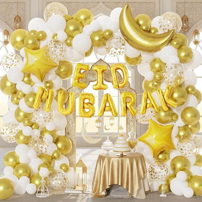 Eid Mubarak Decorations, Ramadan Decorations by Nyvrexo