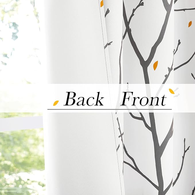 NICETOWN Room Darkening Fall Curtains - Image 4