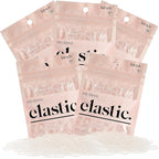 Kitsch Hair Ties No Damage for Kids, Teens and Women - Rubber Bands for Hair Styling | No Snag Hair Elastics | Daily Hair Accessories | Ideal Gifts for Women - 500pcs (Clear)