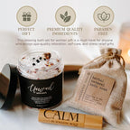 Soulistic Root Revitalizing Bath Set – Wellness Products with Tranquil Essential Oil Roller, Oatmeal Lavender Soak, Epsom Salts with Essential Oils, Ready-to-Gift Premium Box, Ideal Holiday Spa Gift