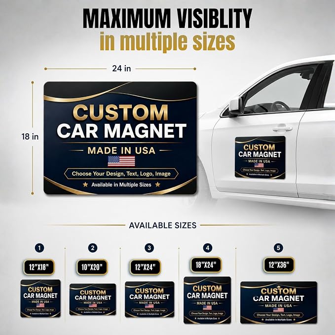 Custom Magnets for Cars Outside - Image 3